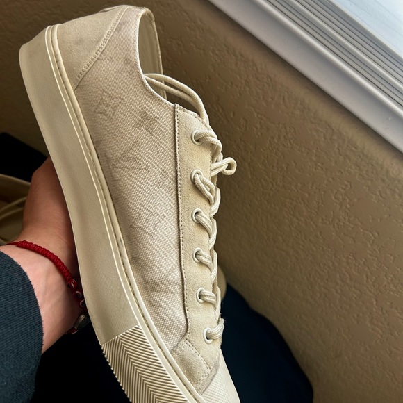 Cream Monogram Canvas Low-Top 2017 Louis Vuitton x Fragment Design Luxembourg